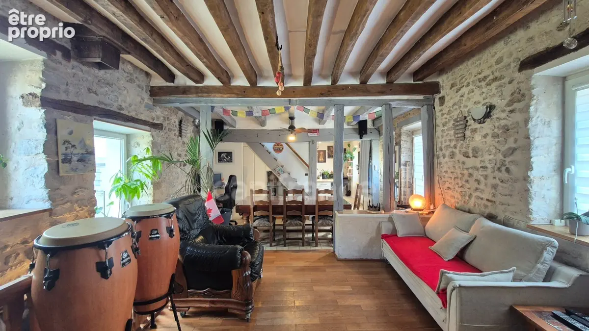 Maison à vendre 5 pièces  (91)MONNERVILLE– Maison en pierre avec dépendances et cave - photo 4
