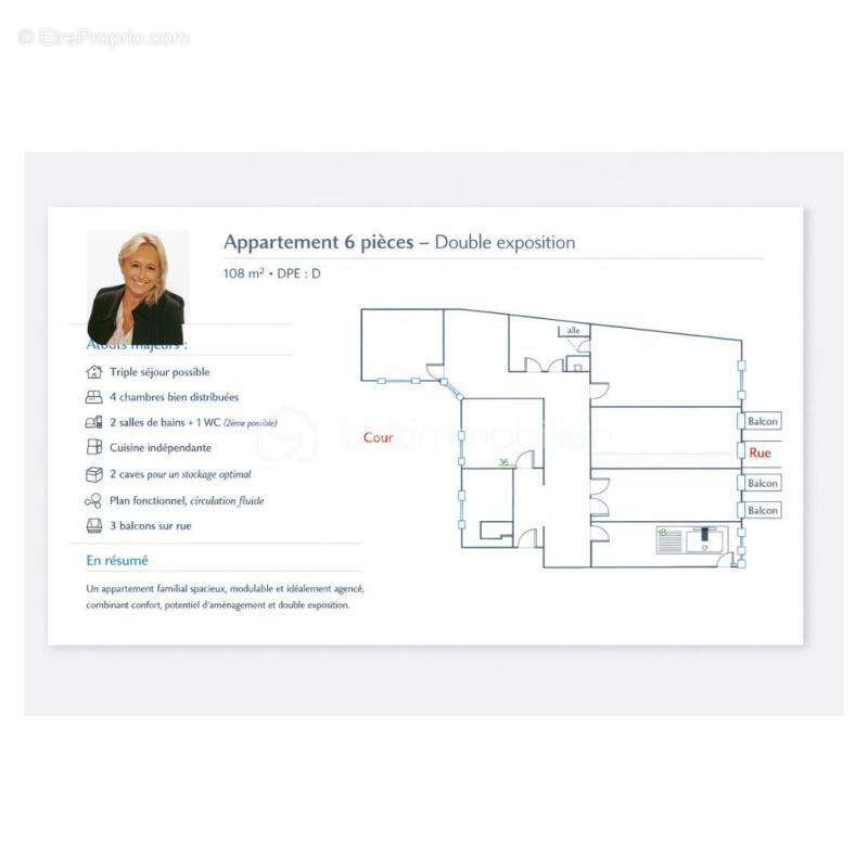 Appartement à PARIS-13E