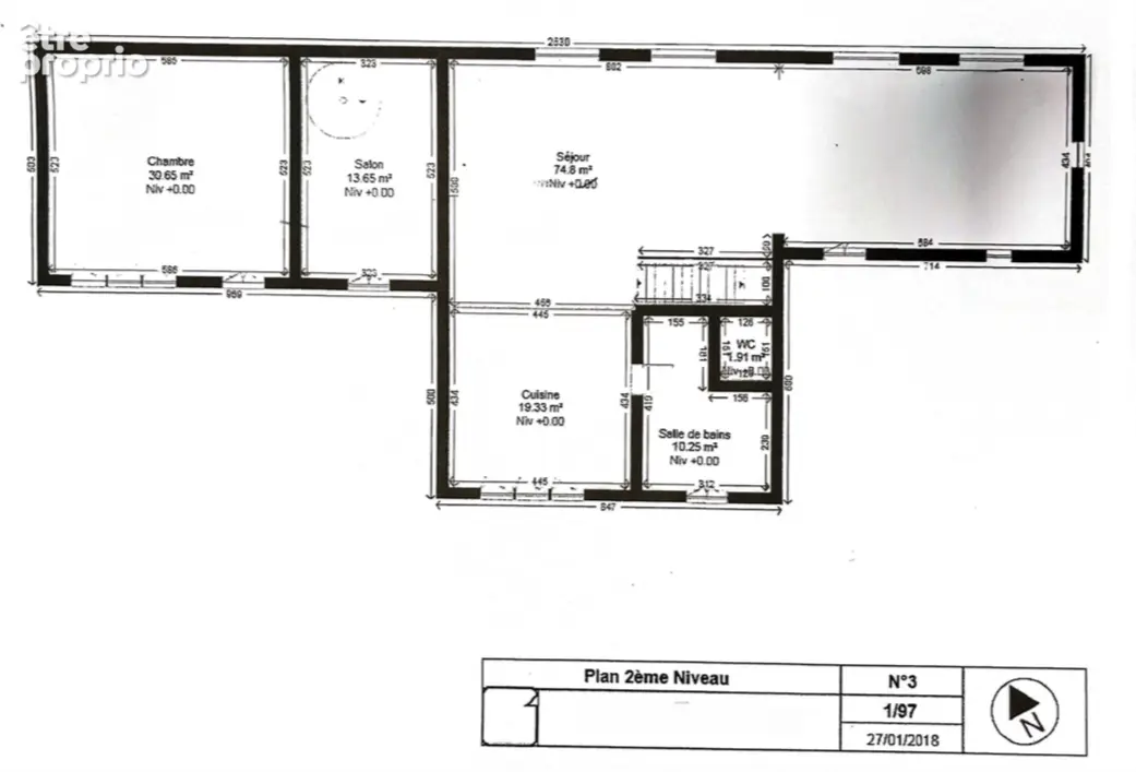 Bâtiment à réhabiliter de 479 m2- Châtillon centre - photo 4