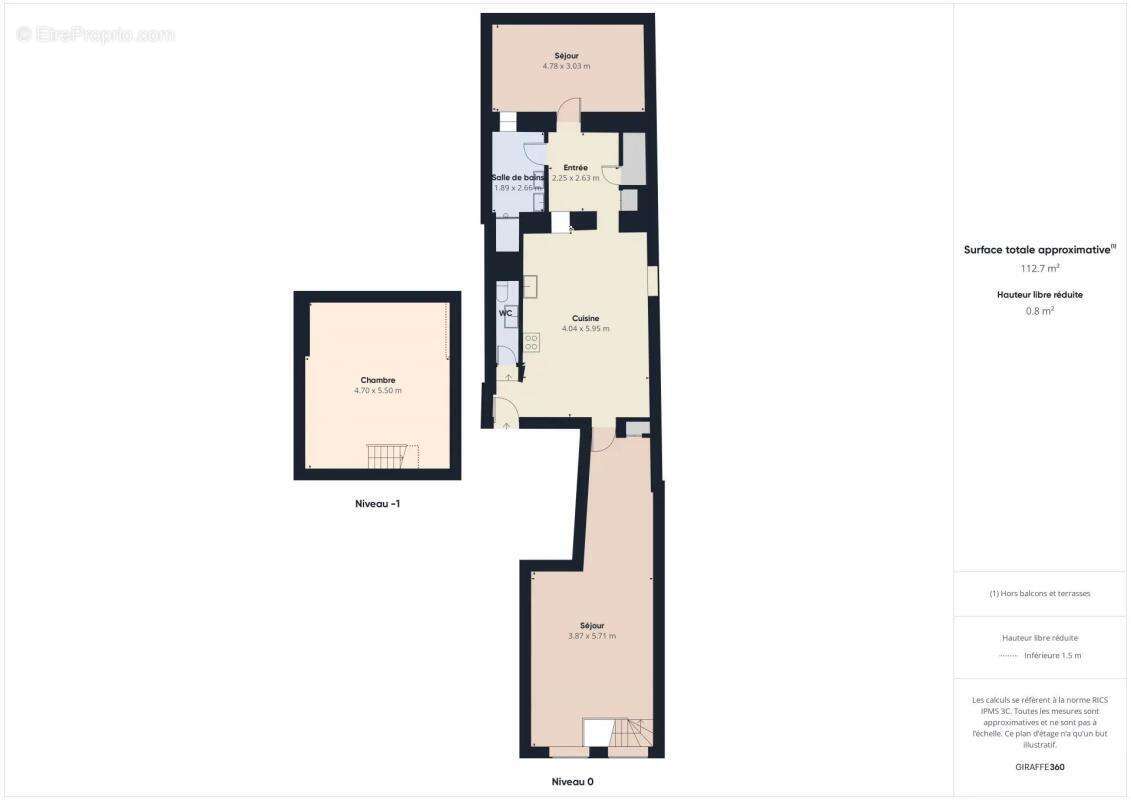 Appartement de 128 m², double usage habitation et commercial en vente à Bordeaux Pey-Berland (33000) - photo 6