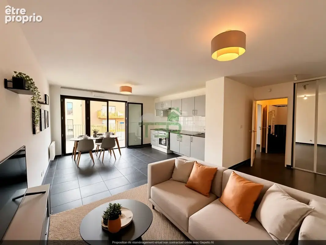 Appartement 62 m² à Montpellier  - photo 2