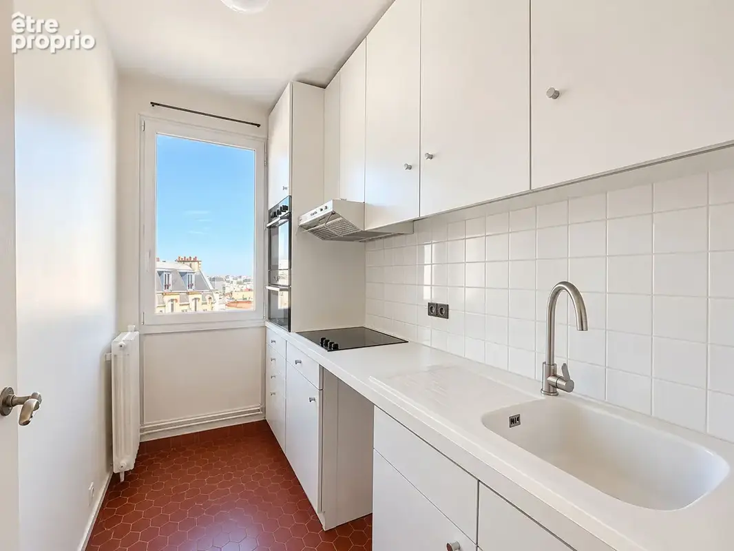 75015 - mairie -  2 pieces - 47.05 m² + parking & cave - vue tour eiffel - photo 2