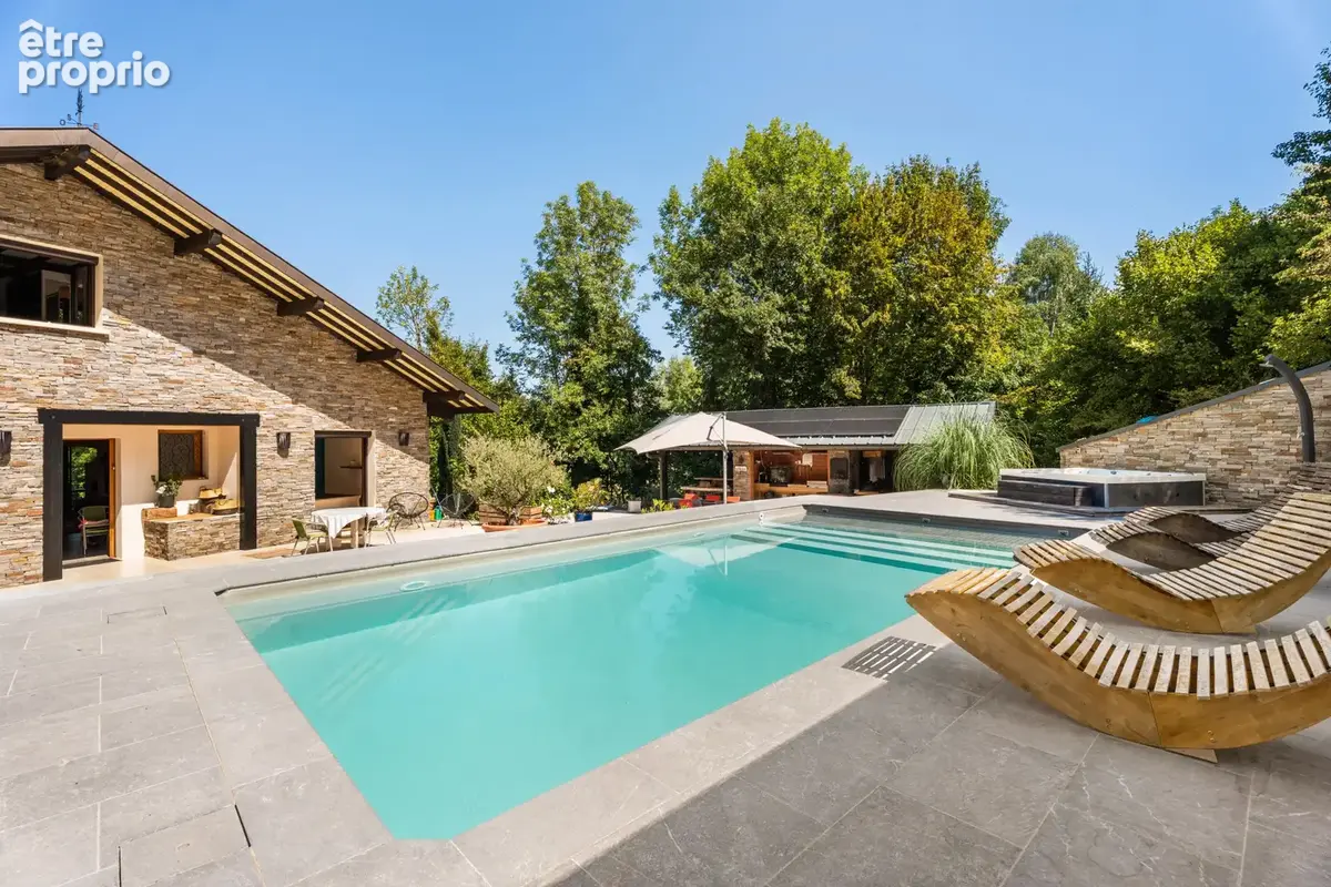 EXCLUSIVITE ! À Mûres - Villa très bon état - Piscine - Terrain 2758 m2 - photo 23