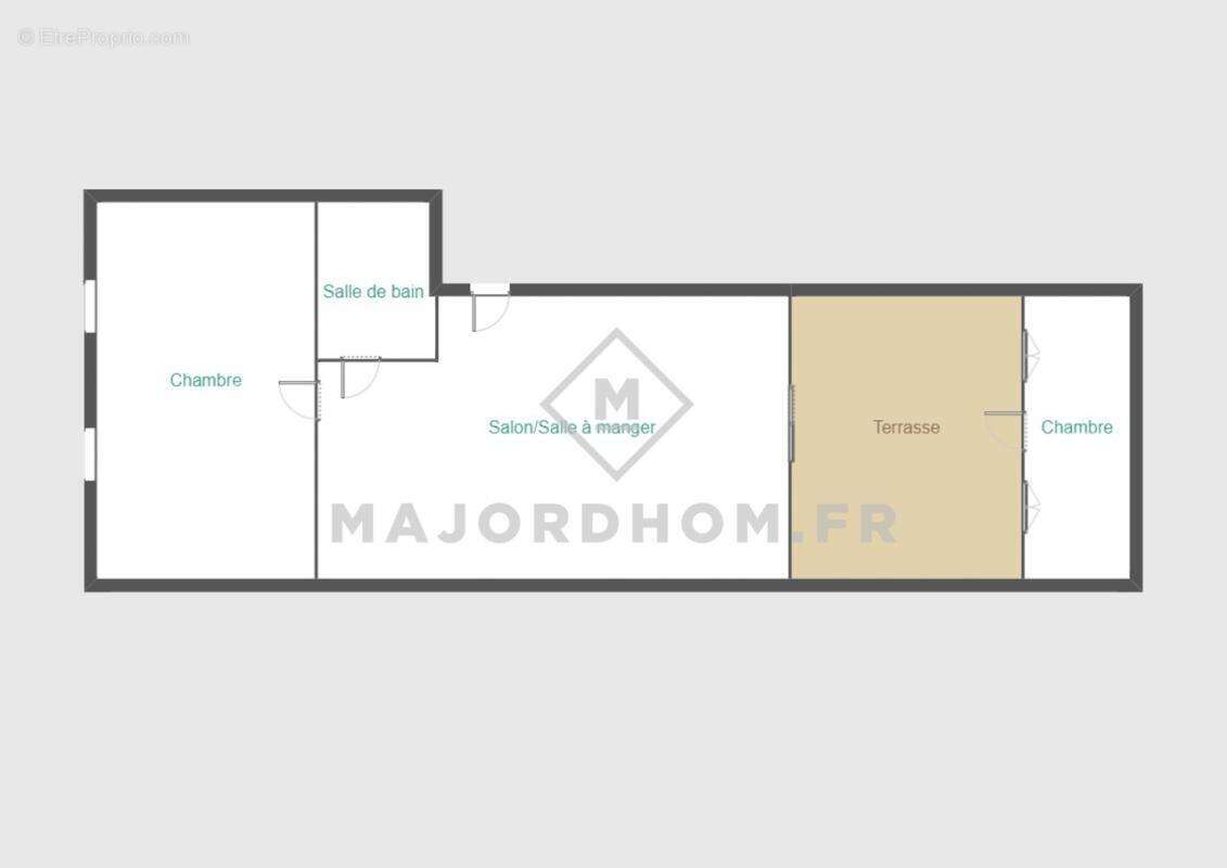 Appartement à MARSEILLE-5E