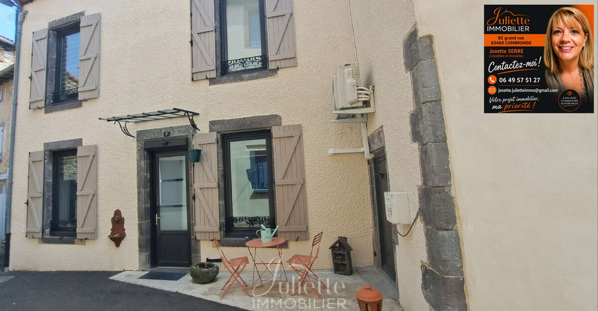 COMBRONDE Maison de ville 3ch+ bureau - 106m2 - photo 11