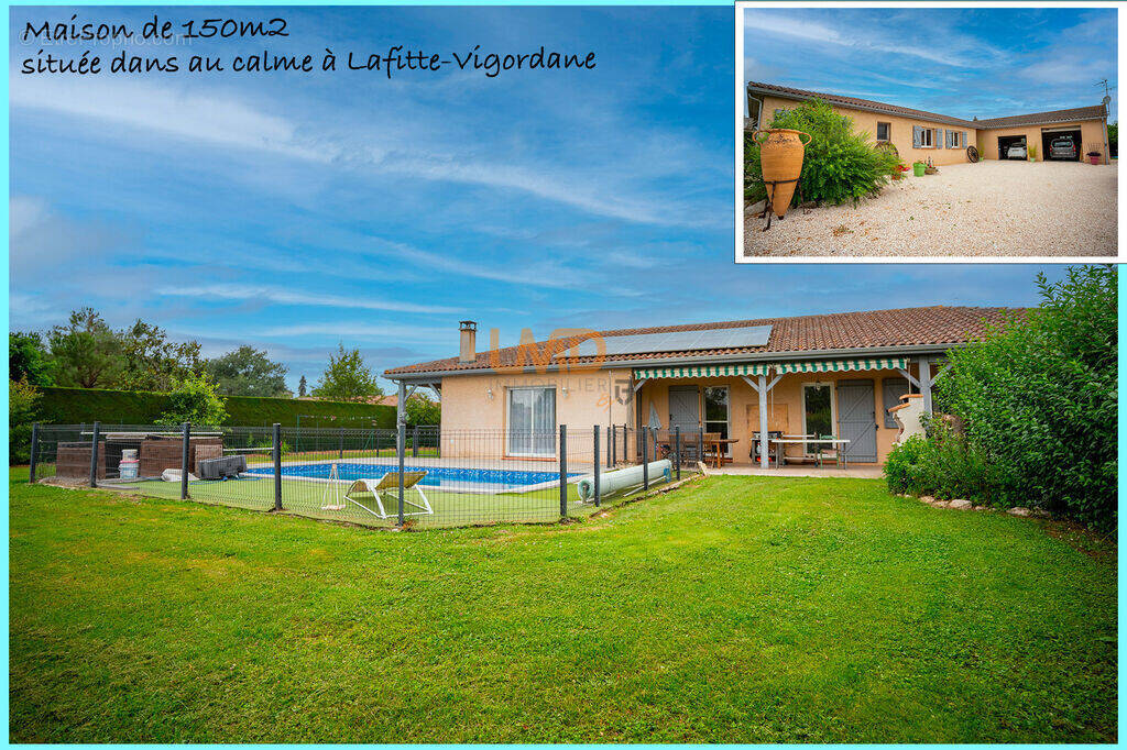 Maison à LAFITTE-VIGORDANE