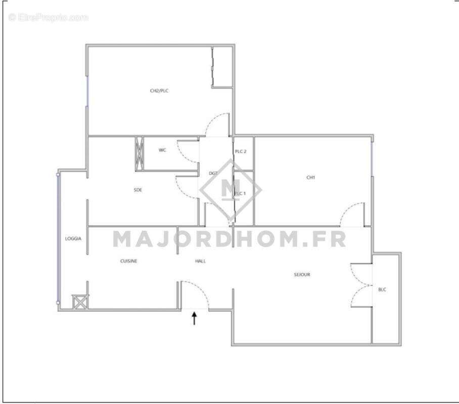 Appartement à MARSEILLE-9E