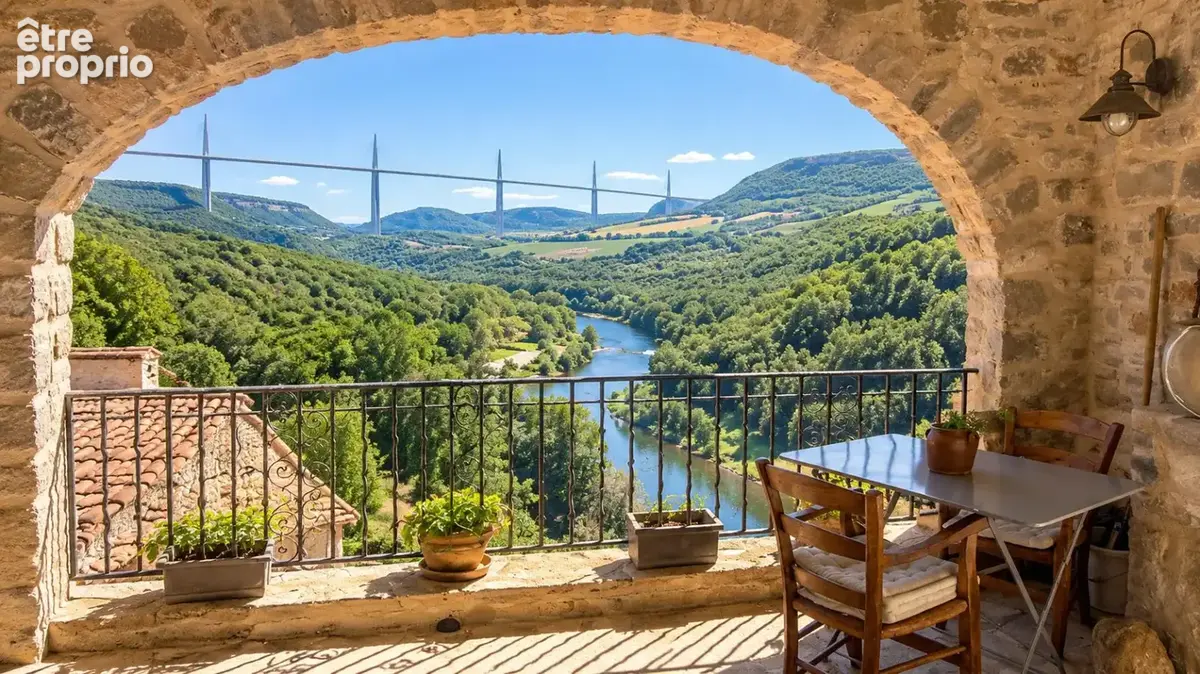 Rare  maison en pierre vue panoramique viaduc - photo 3