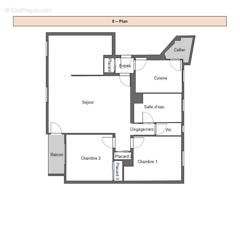 Appartement à SAINT-JEAN-DE-LA-RUELLE