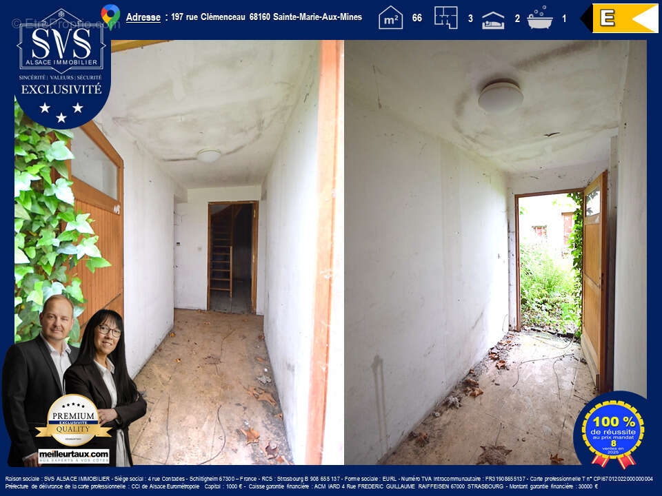 Appartement à SAINTE-MARIE-AUX-MINES