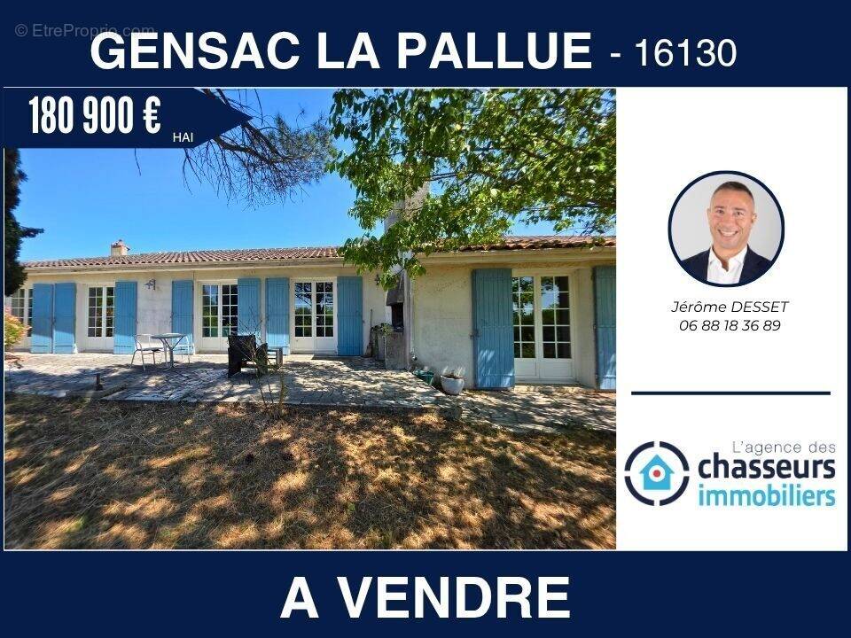 Maison à GENSAC-LA-PALLUE