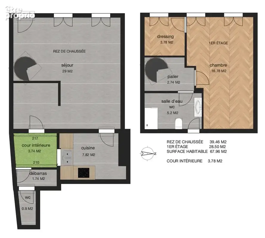 Maison 4 pièces 68 m² à vendre à Marseille-4e (13004) - photo 3