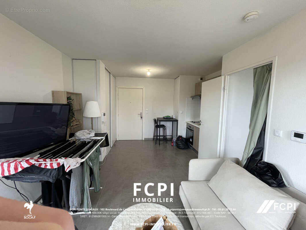 Appartement deux pièces 39 m2 - SEYSSES - photo 5