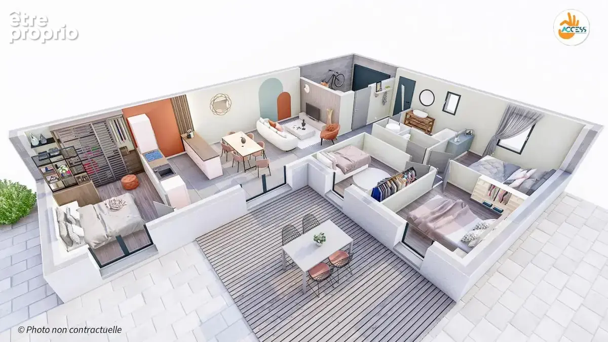 Maison 6 pièces 87 m2 - photo 2