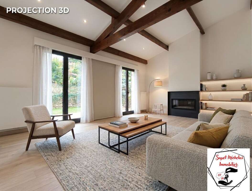 Maison 104 m² à Tournon-Sur-Rhone  - photo 2