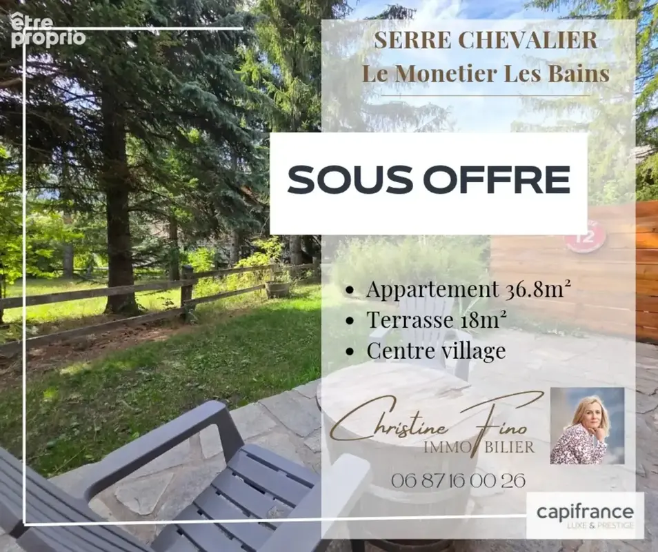 Appartement à LE MONETIER-LES-BAINS