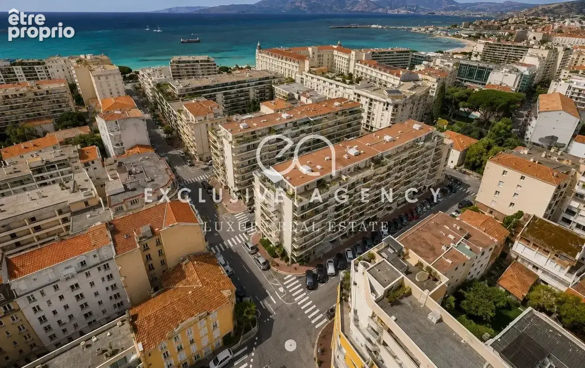 Cannes vente 2 pièces de 46m² - Grande terrasse à 100 m des plages - photo 8