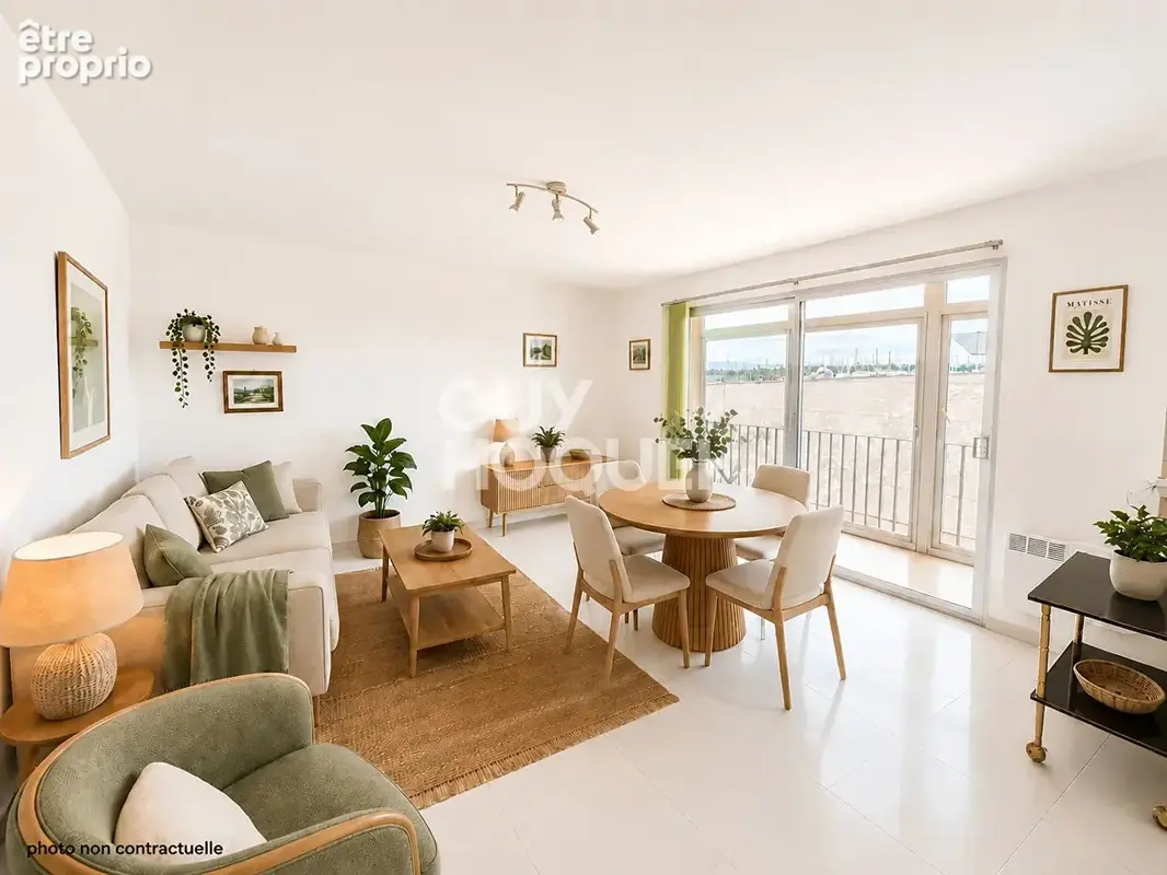 Appartement T2 traversant de 47 m² à Canet-en-Roussillon - Vue marina, mer et Canigou - photo 4