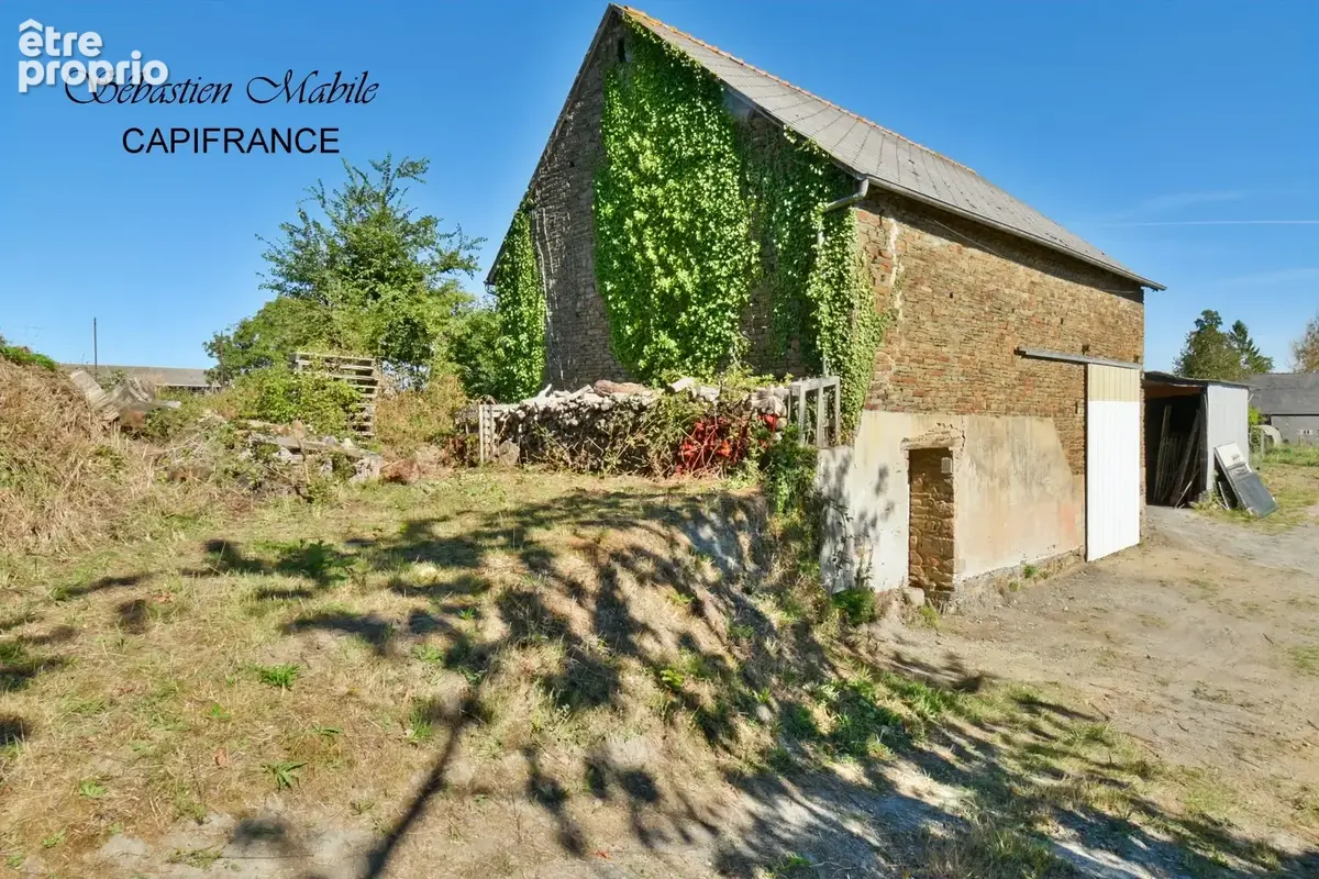 Grange en pierres avec hangar à vendre Pleine-Fougères (35) en Bretagne en Baie du Mont Saint Michel - photo 8