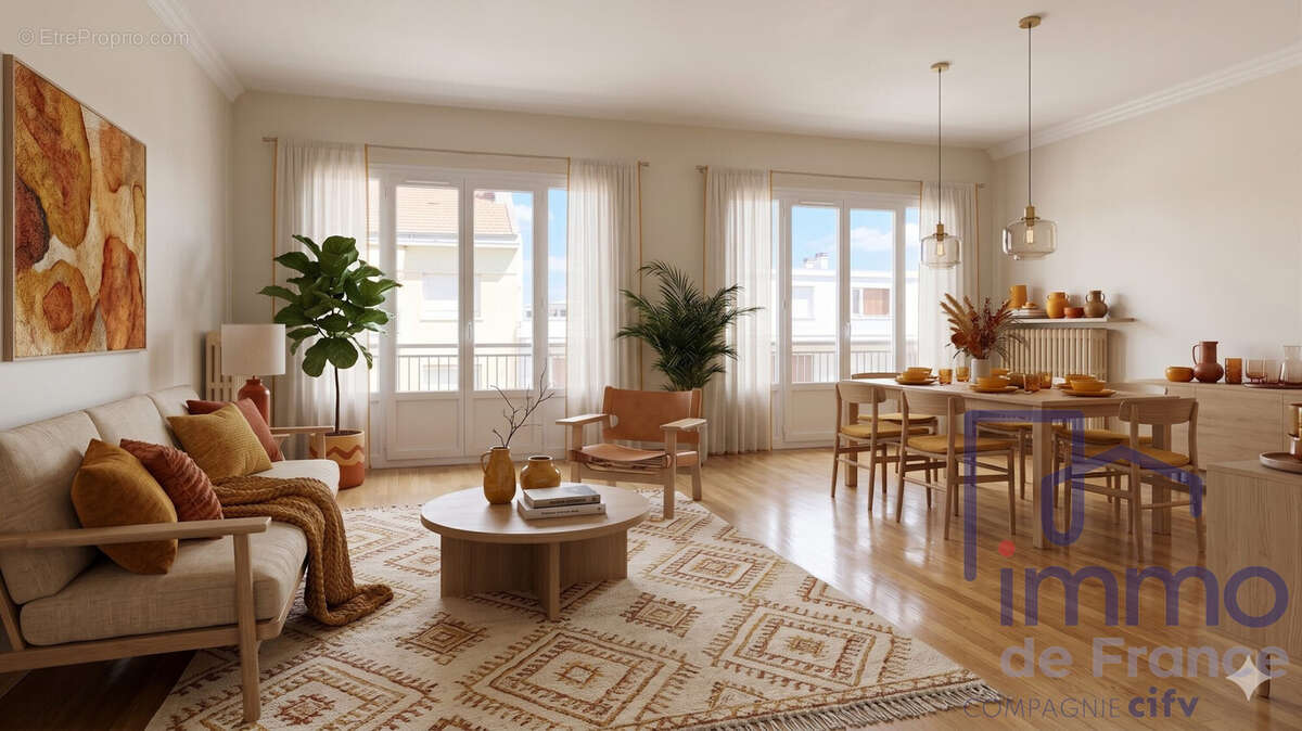 PROPOSITION DECO IA - Appartement à SAINT-ETIENNE