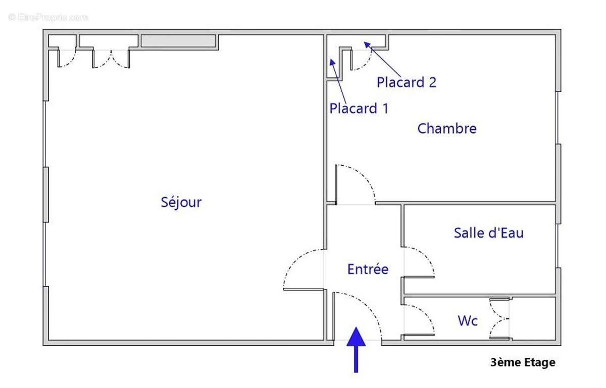 Appartement à PARIS-3E