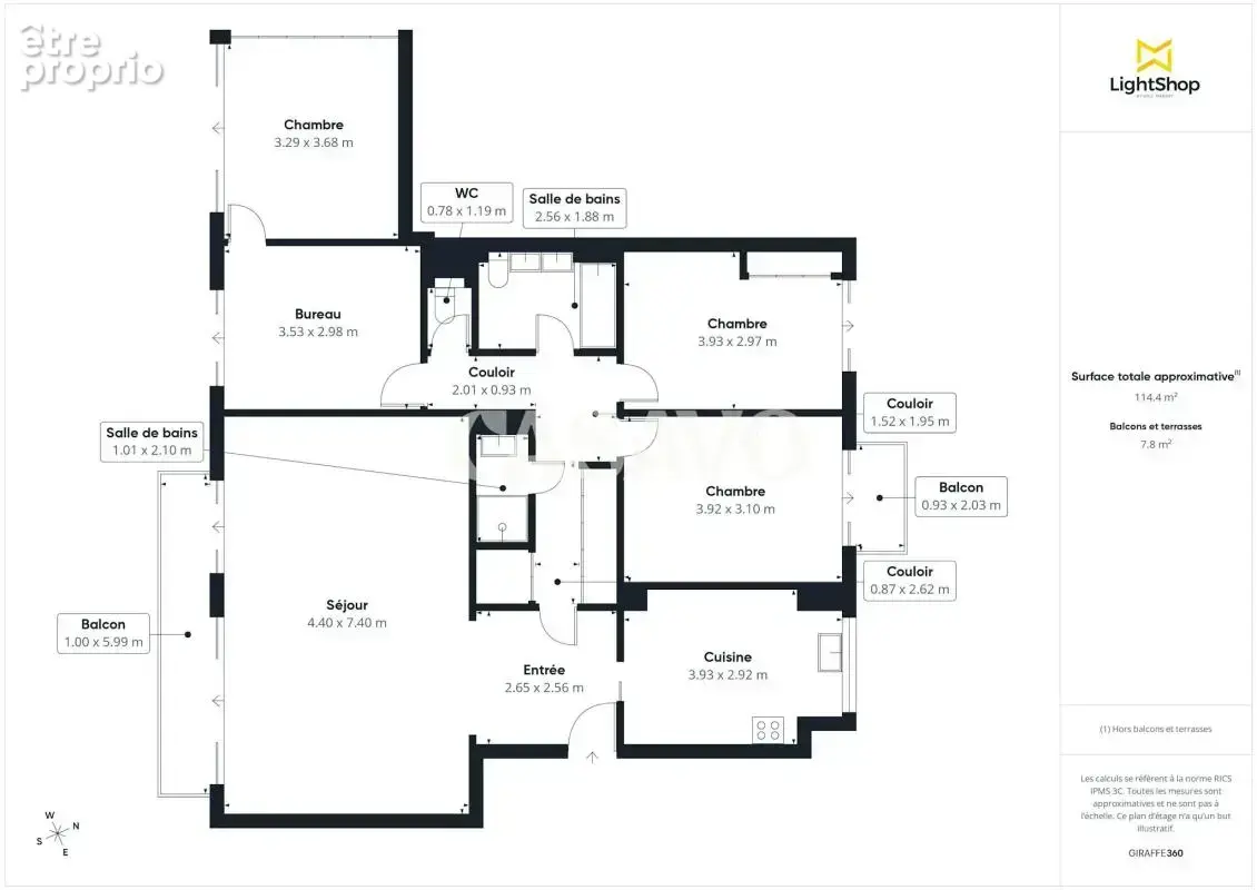 Vente Appartement 5 pièces de 117m² - 94210 Saint-Maur-des-Fossés - photo 17