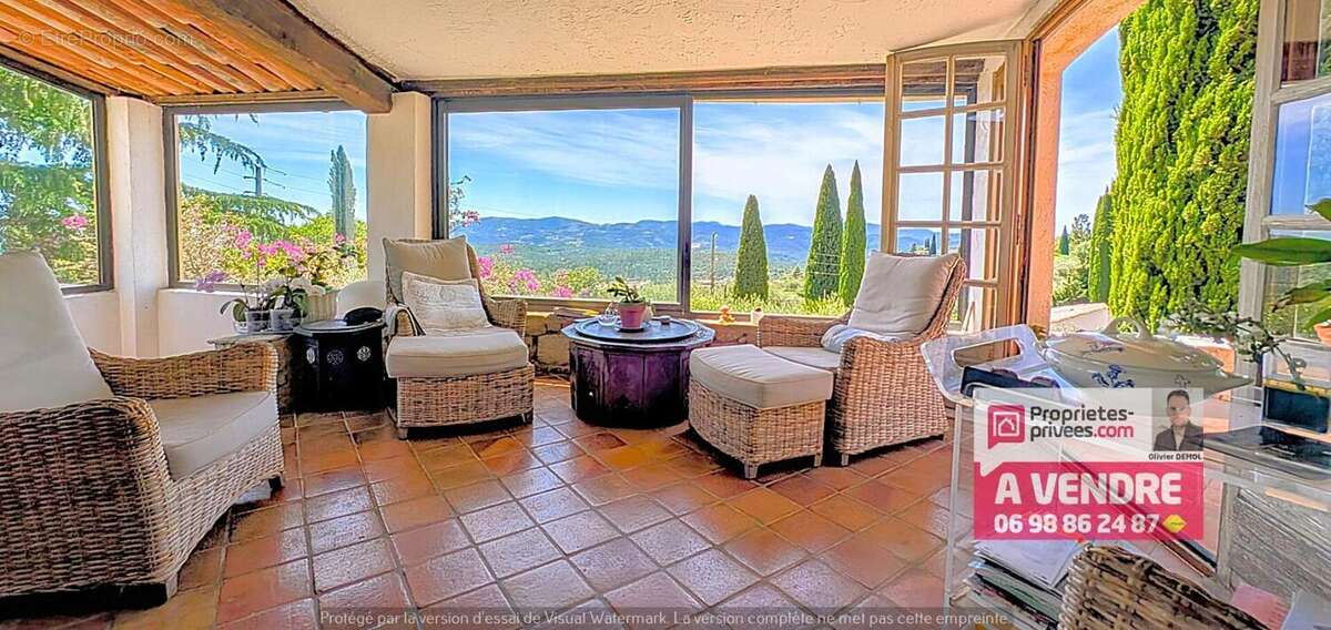 Propriete provencale vue mer - photo 9