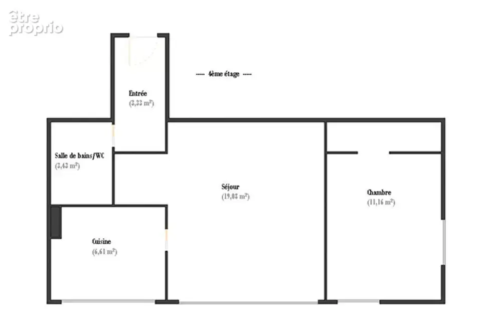 Appartement f2 villiers le bel village - photo 2