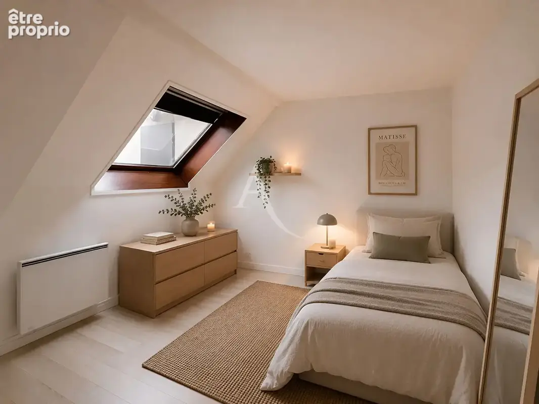 Appartement F3 duplex au dernier étage à 5min à pieds de la gare - photo 12