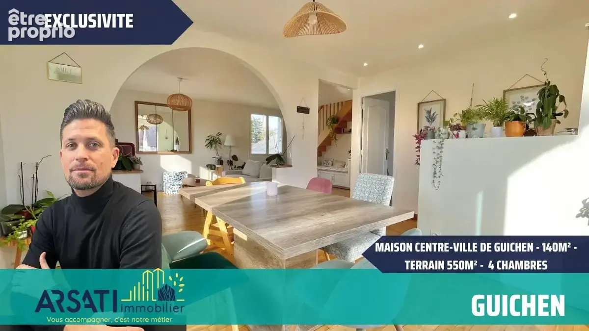 Maison 6 pièces 139 m² à vendre à Guichen (35580) - photo 1