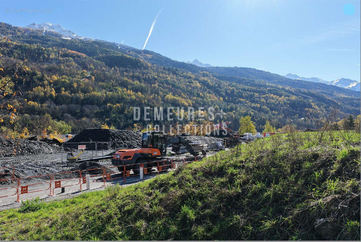 Vue depuis le balcon  - Appartement à BOURG-SAINT-MAURICE