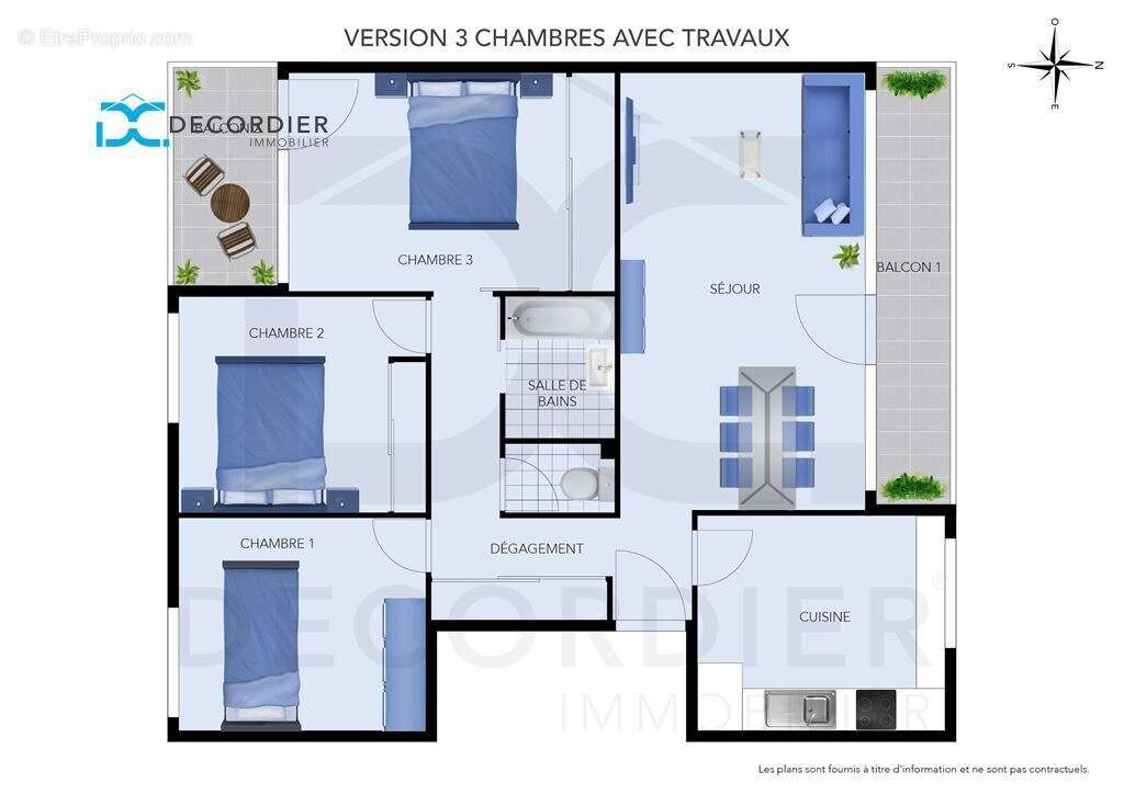 Appartement à EVIAN-LES-BAINS