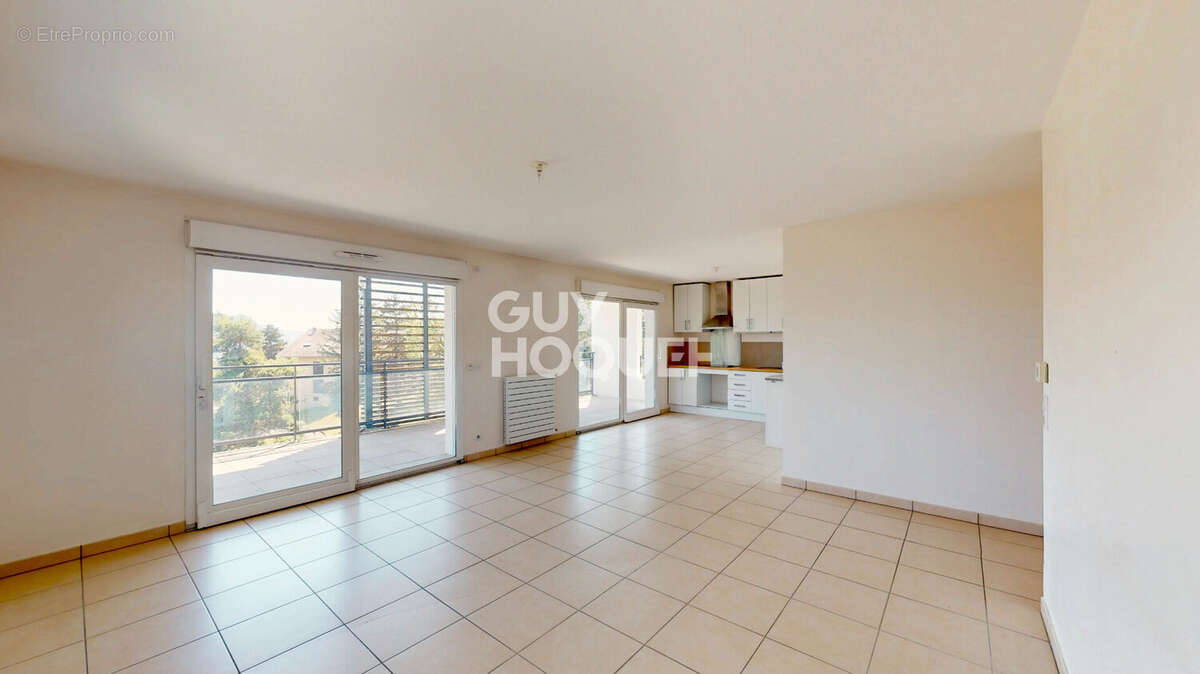 T3 de 72 m² avec Vue lac et grand extérieur - Garage - Cave - photo 6