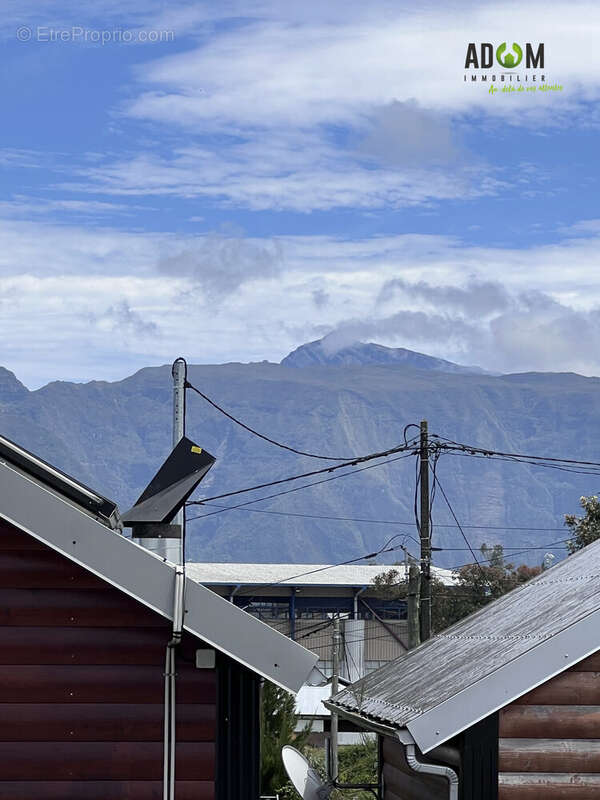 Vue Piton des Neiges - Maison à SAINT-PIERRE