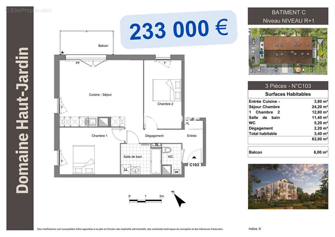 Appartement à VILLERUPT