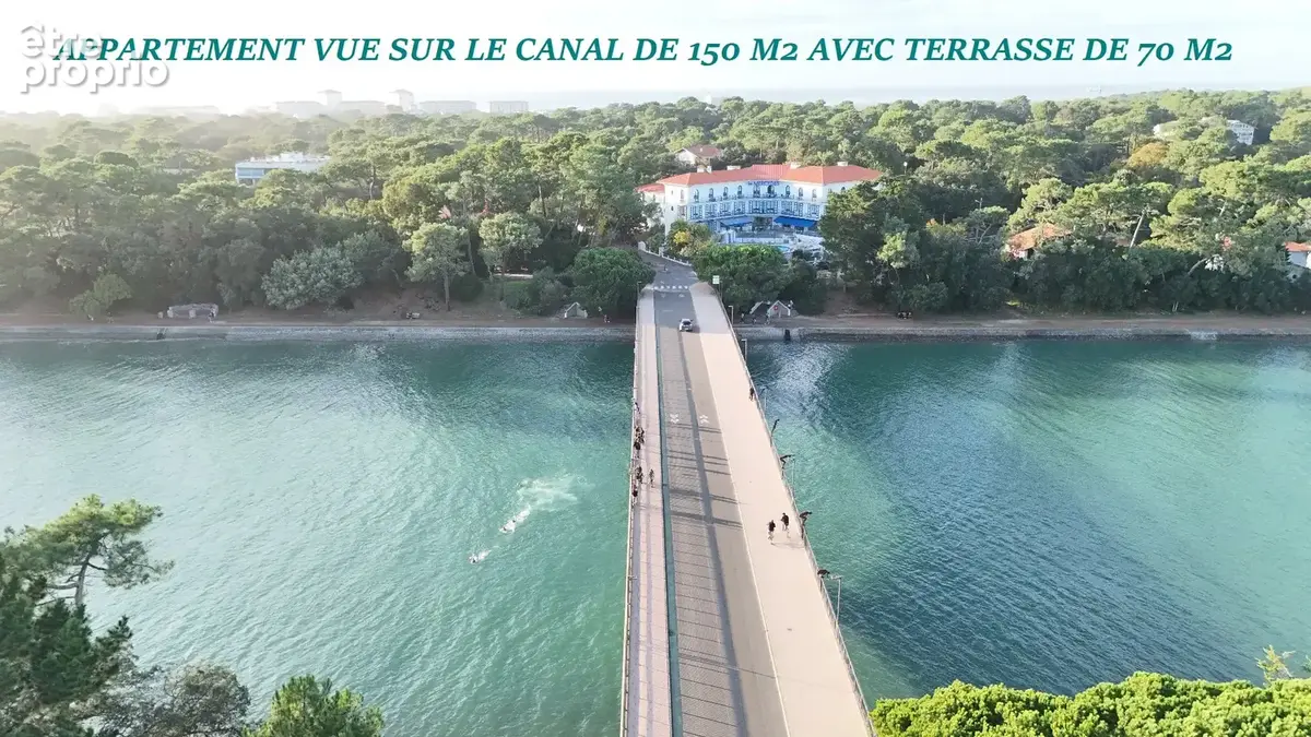 Vue sur le canal appartement de type t4 de 153.69 m2 + terrasses de 70 m2 environ - photo 5
