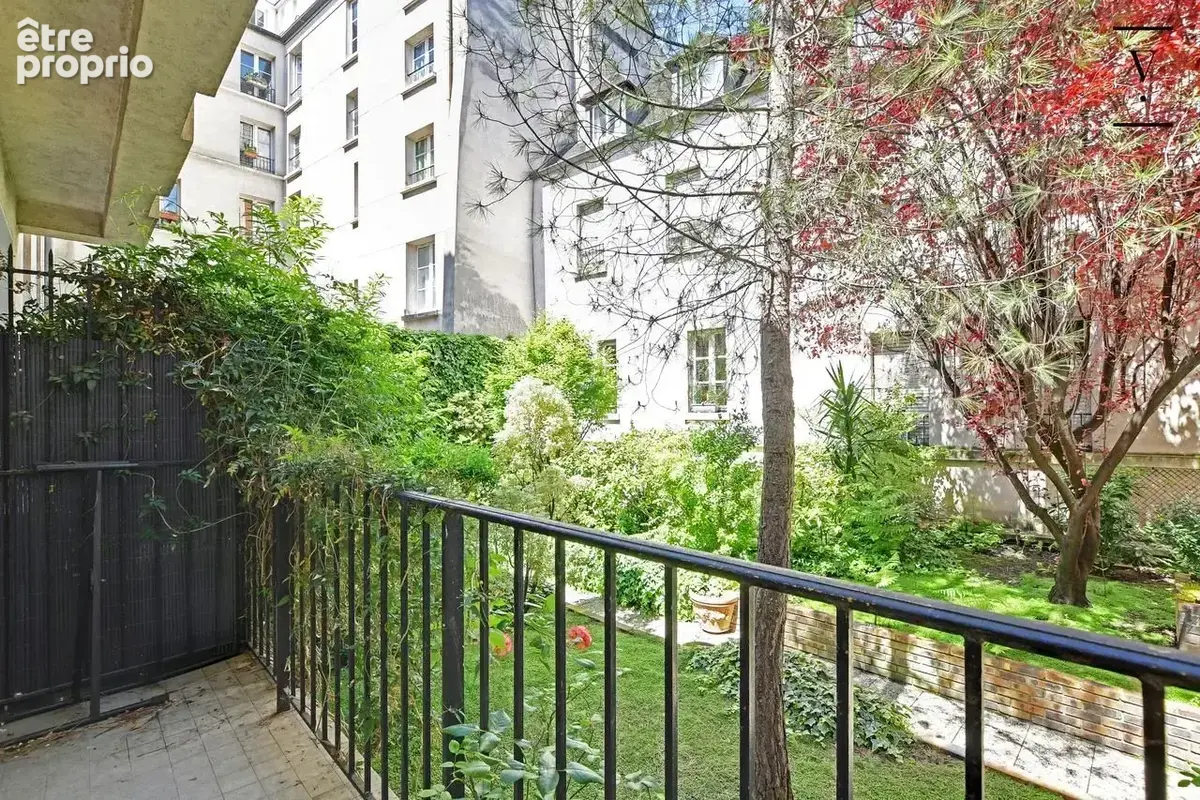 4° - saint paul - studio avec balcon donnant sur jardin ! - photo 2