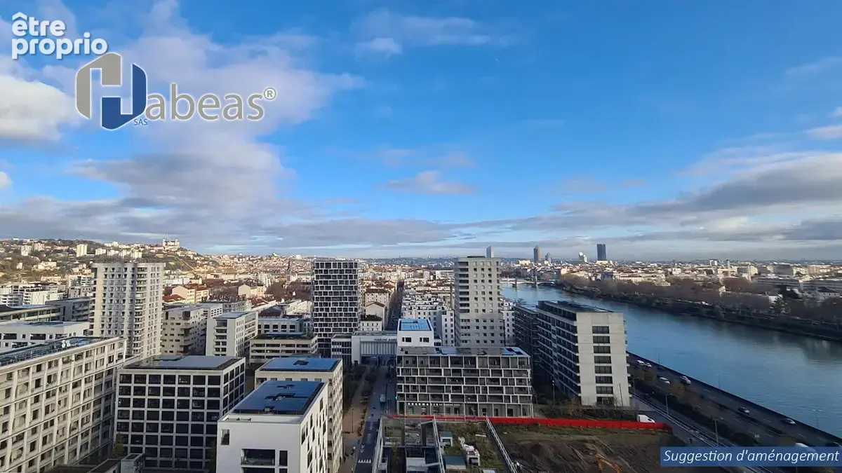 Appartement T3 d’exception à Lyon Confluence – Vue dégagée & prestations haut de gamme - photo 15