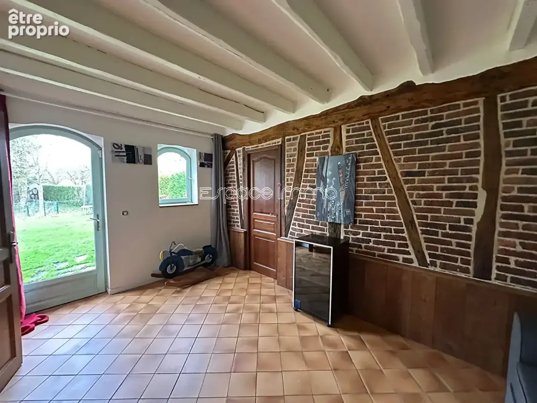 Ancienne grange rénovée vivable de plain pied - 6 pièces - 129m² - QUINCAMPOIX - photo 6