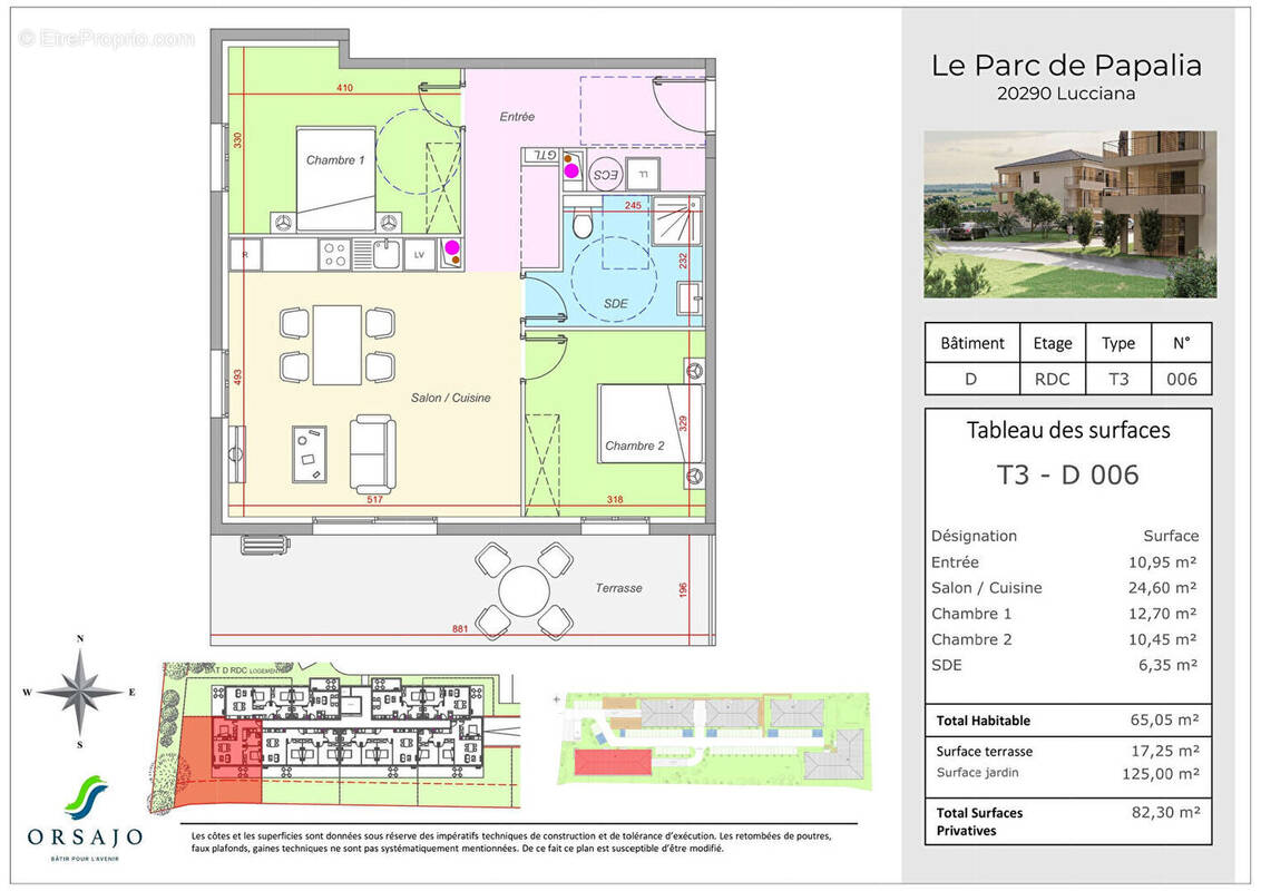 Appartement à LUCCIANA