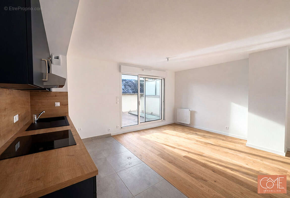 Type 3 neuf - terrasse sud 23m² - parking sous-sol - residence standing - centre - gare 35 000 rennes - photo 6