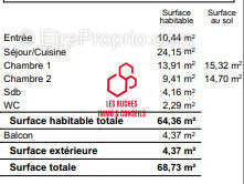 Appartement à SAINT-REMY-LES-CHEVREUSE