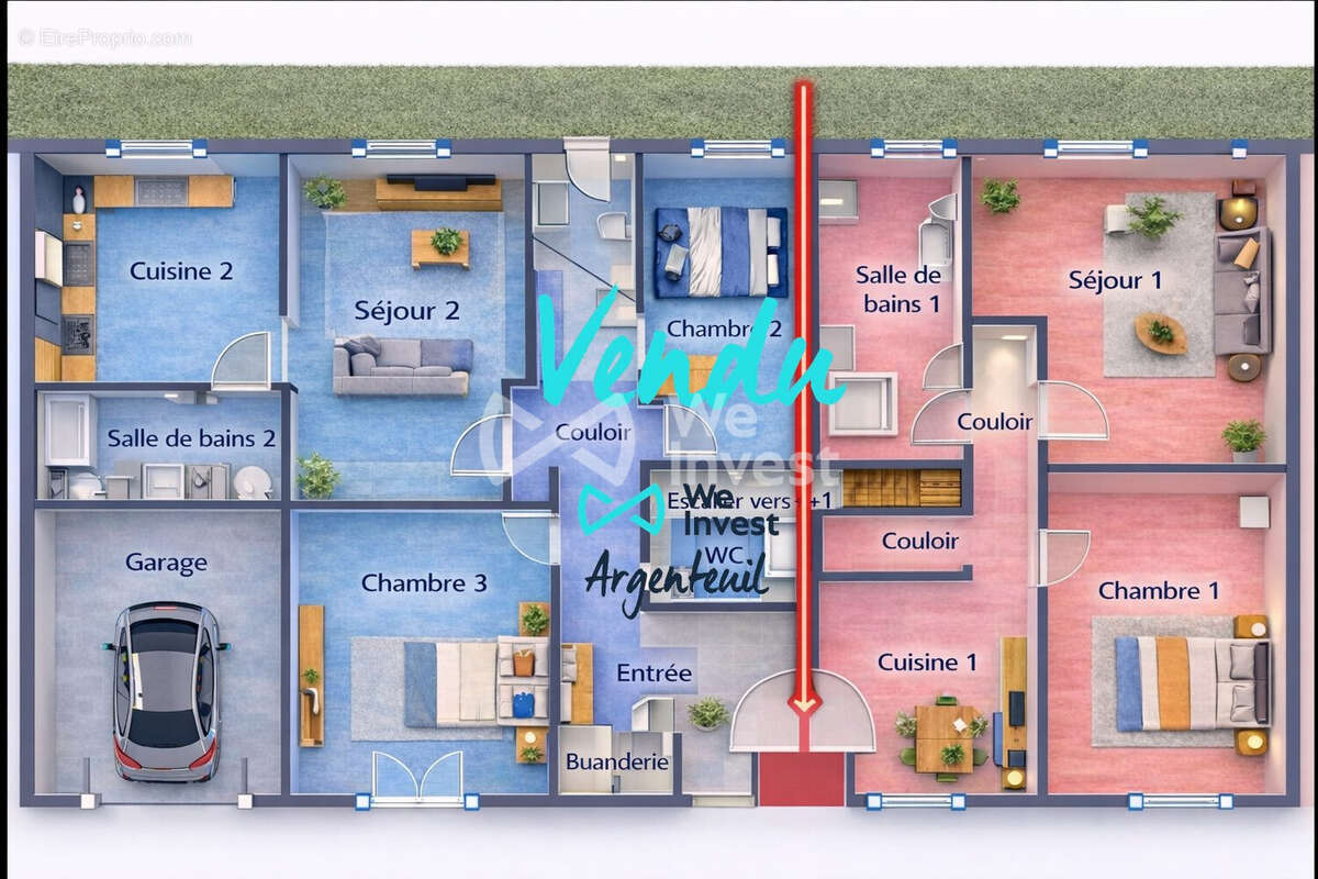 Appartement à ARGENTEUIL