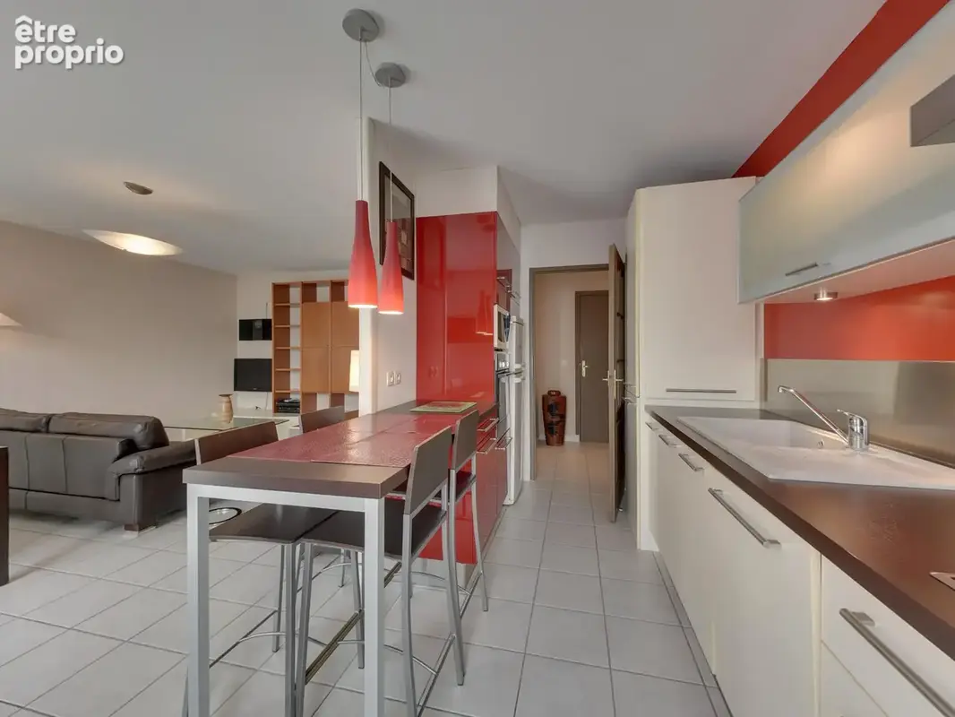 Superbe 3 pieces + cuisine en dernier etage grenoble deportes stalingrad - photo 4