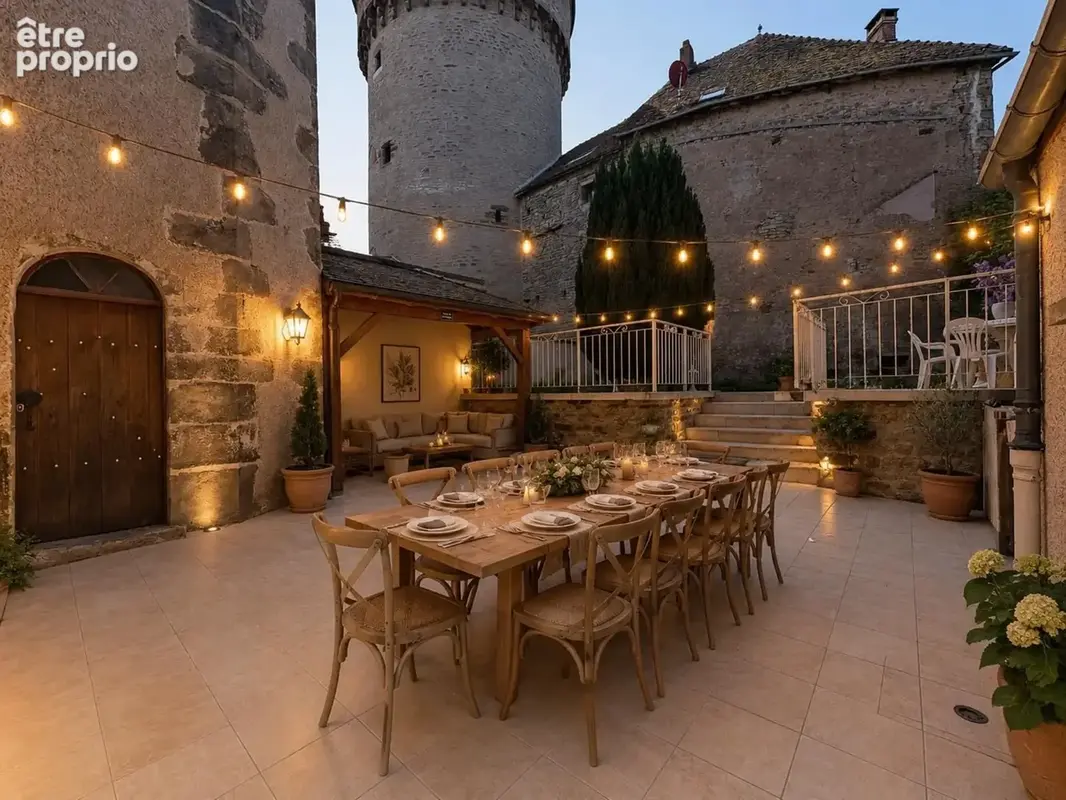 Maison de caractère avec jardin, garage double et beau potentiel centre Arnay-le-Duc / 40mn de DIJON - photo 16