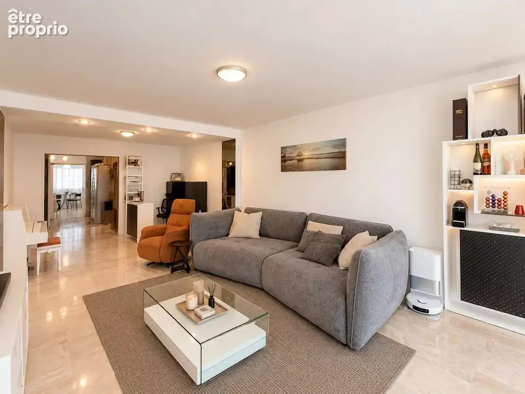 Cannes Basse Californie - Grand appartement T3 de 110m2 avec vue mer et garage - photo 2