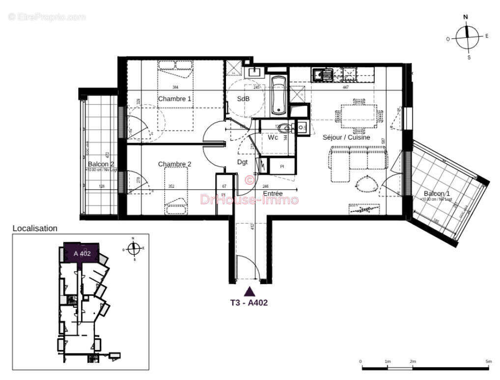 Appartement à SAINT-MALO