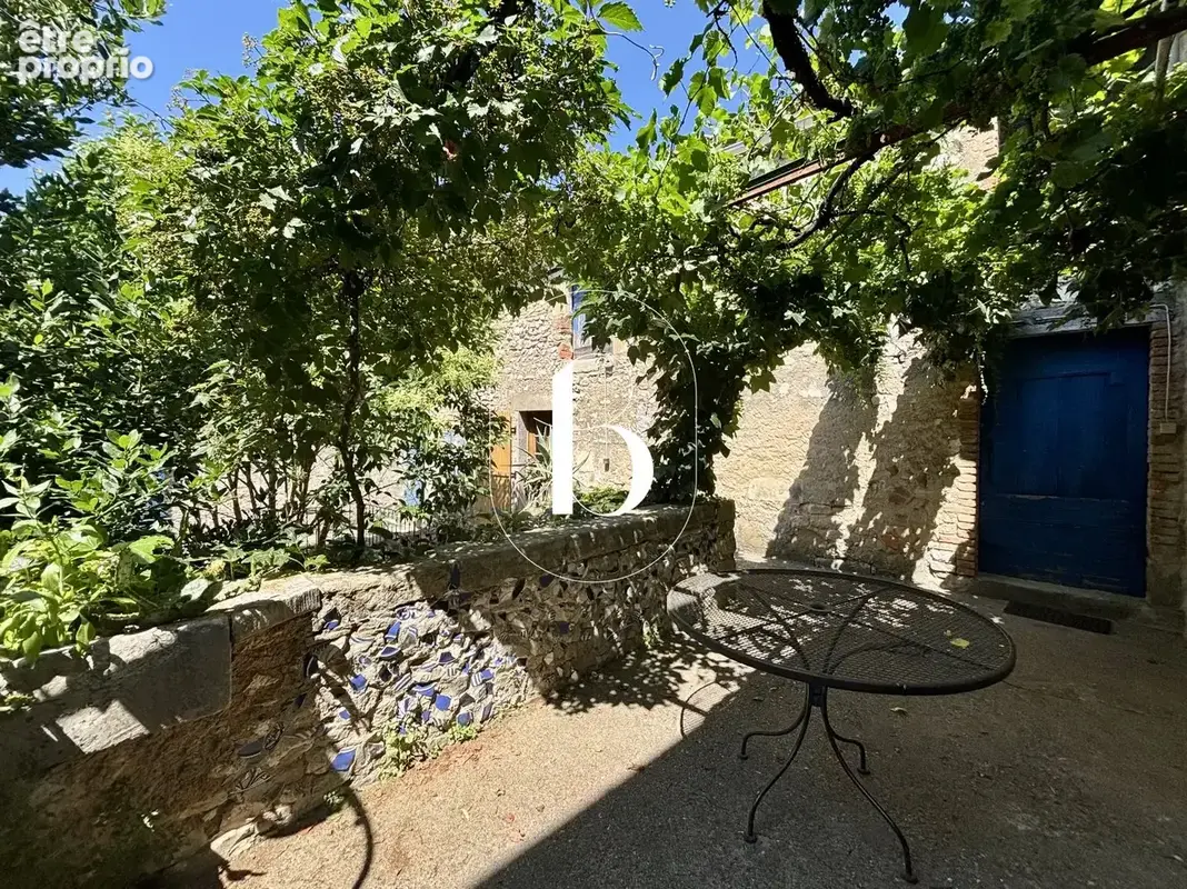 Mas en pierres traditionnelles avec cour et terrasse arborée - photo 4