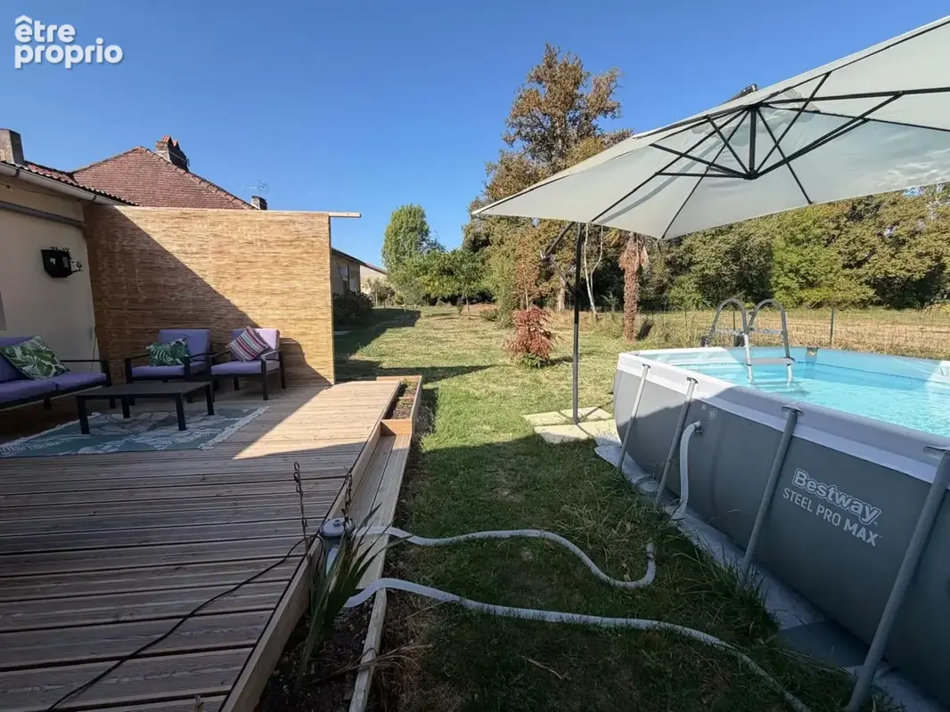 PLAISANCE(32) du Gers: AUTHENTIQUE LONGERE XVIIIs de 240m2, 4chambres, sur jardin paysagé clos de 2.500m2 et piscine hors sol, p - photo 33