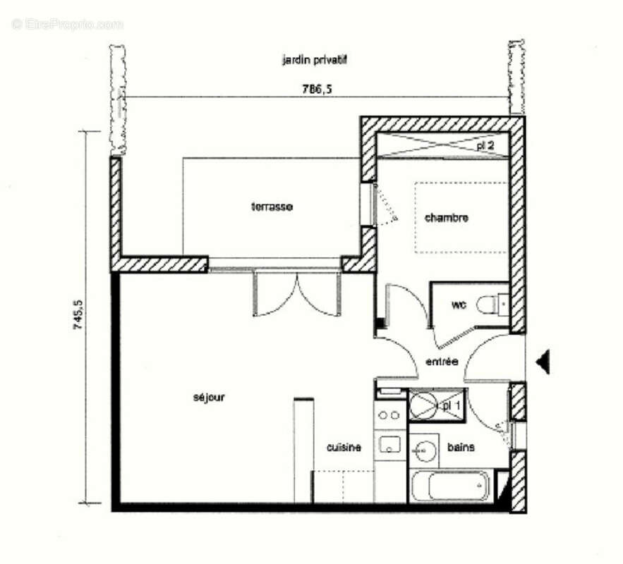 Appartement à SAINT-ANDRE-DE-CUBZAC